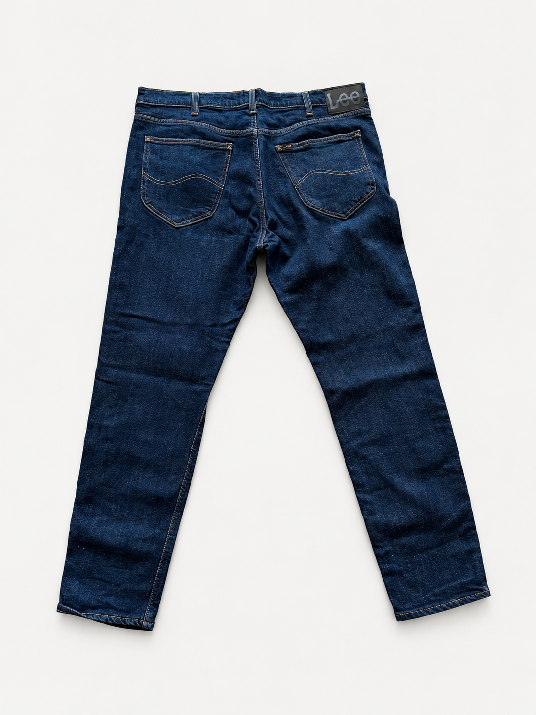 Lee Jeans – Dunkelblaue Herrenjeans mit geradem Bein – W38/L32