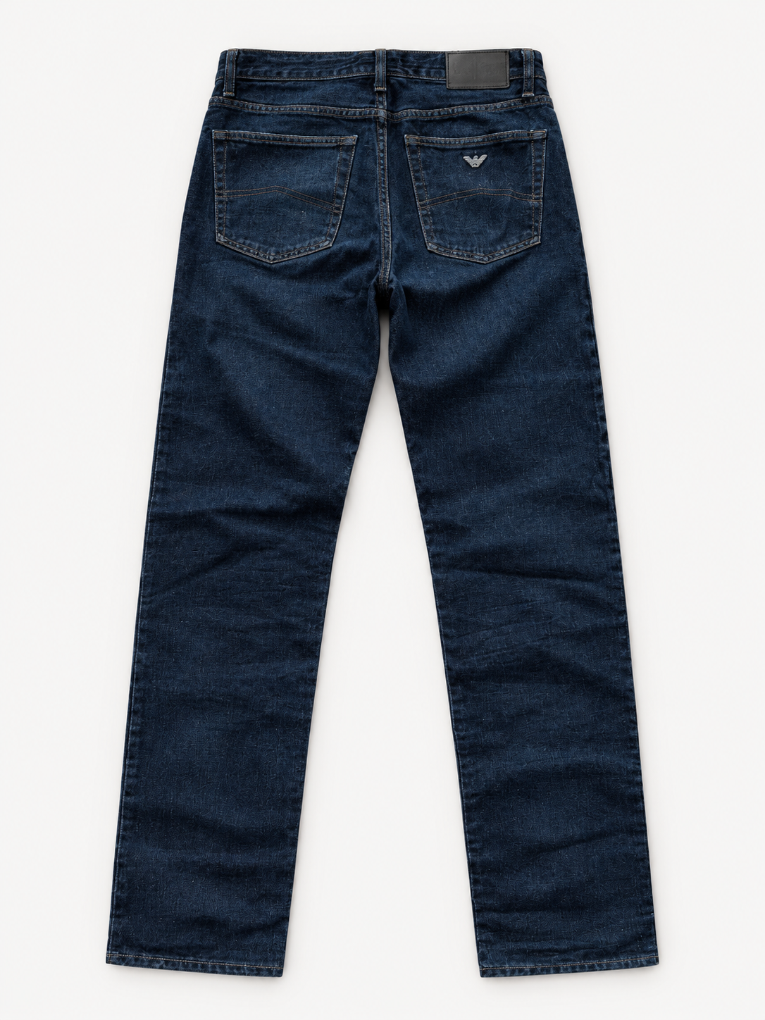 Armani Jeans – Dunkelblaue Herrenjeans mit geradem Bein – Größe 30