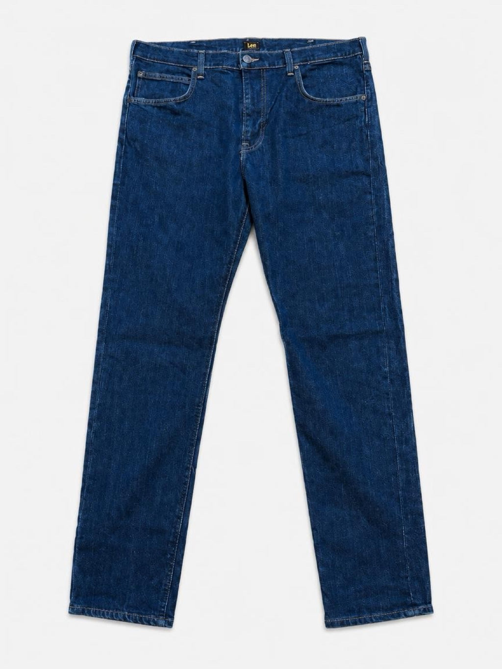 Lee Jeans – Dunkelblaue Herrenjeans mit geradem Bein – W38/L32
