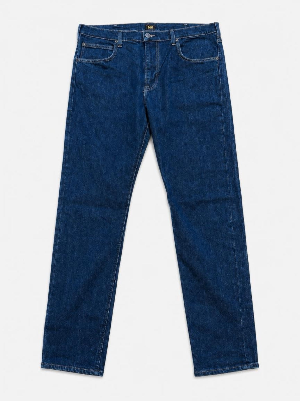 Lee Jeans – Dunkelblaue Herrenjeans mit geradem Bein – W38/L32