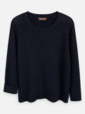 REPEAT – Strickpullover in Dunkelblau, Gr. 40