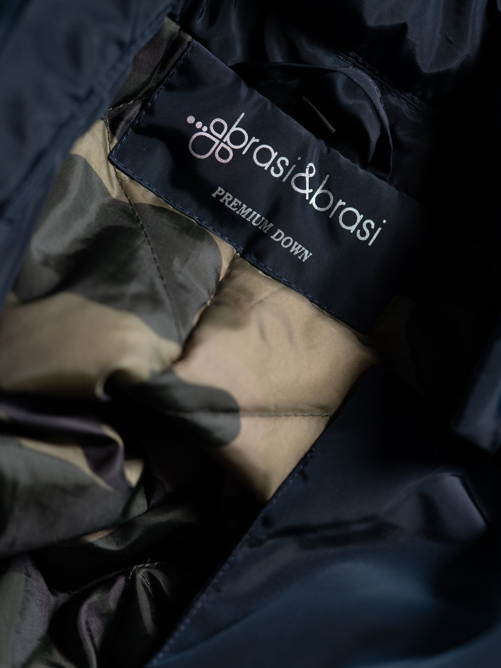 Brasi & Brasi Damen Mantel – Größe M – Dunkelblau