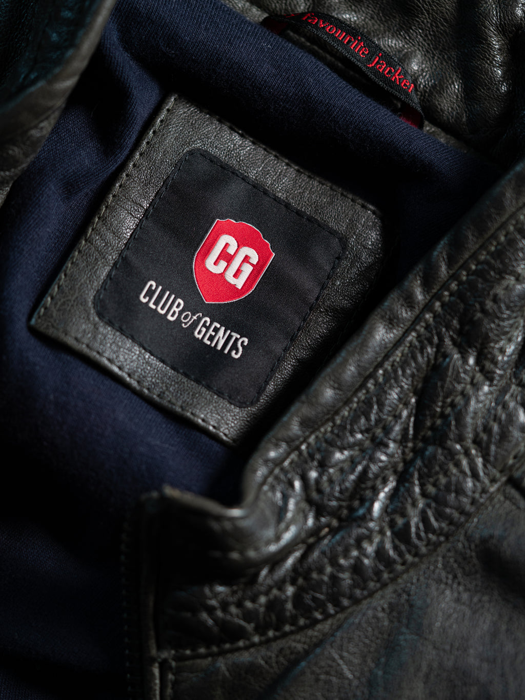 Club of Gents Herren Lederjacke – Größe 54
