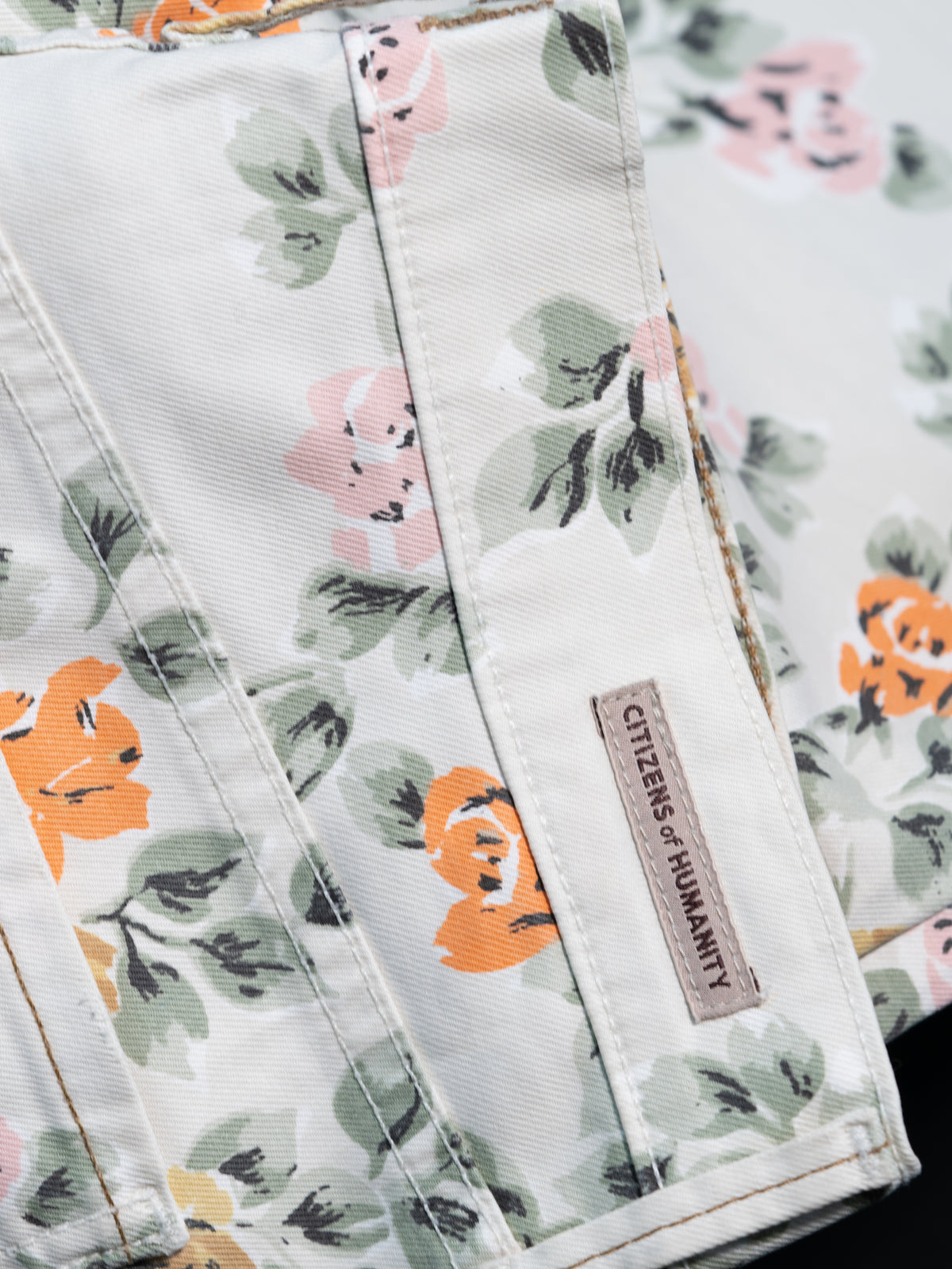 CITIZENS OF HUMANITY Jeans mit Blumenprint – Denim kann auch Frühling
