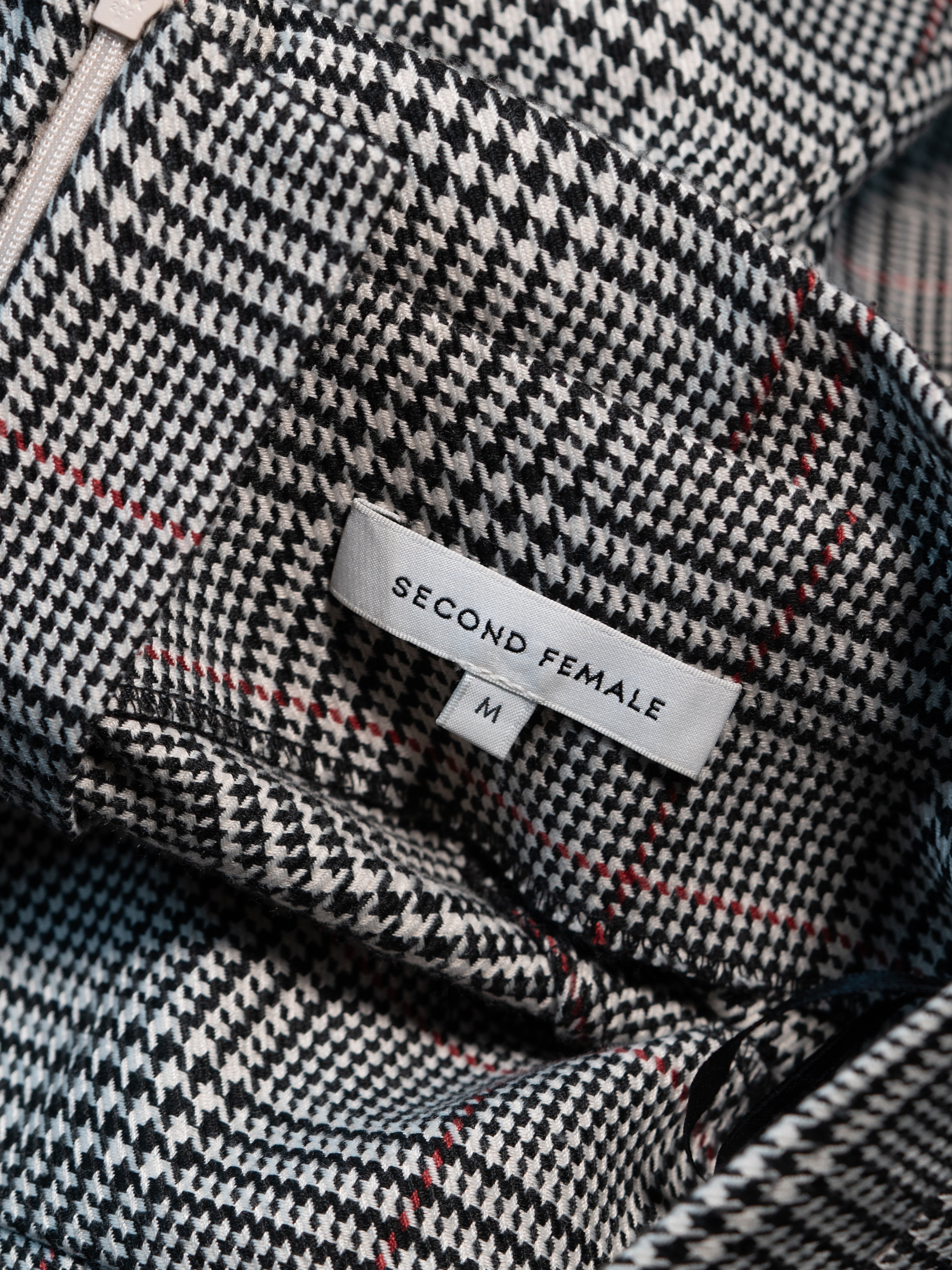 SECOND FEMALE Culotte mit Glencheck – der Schnitt macht den Look