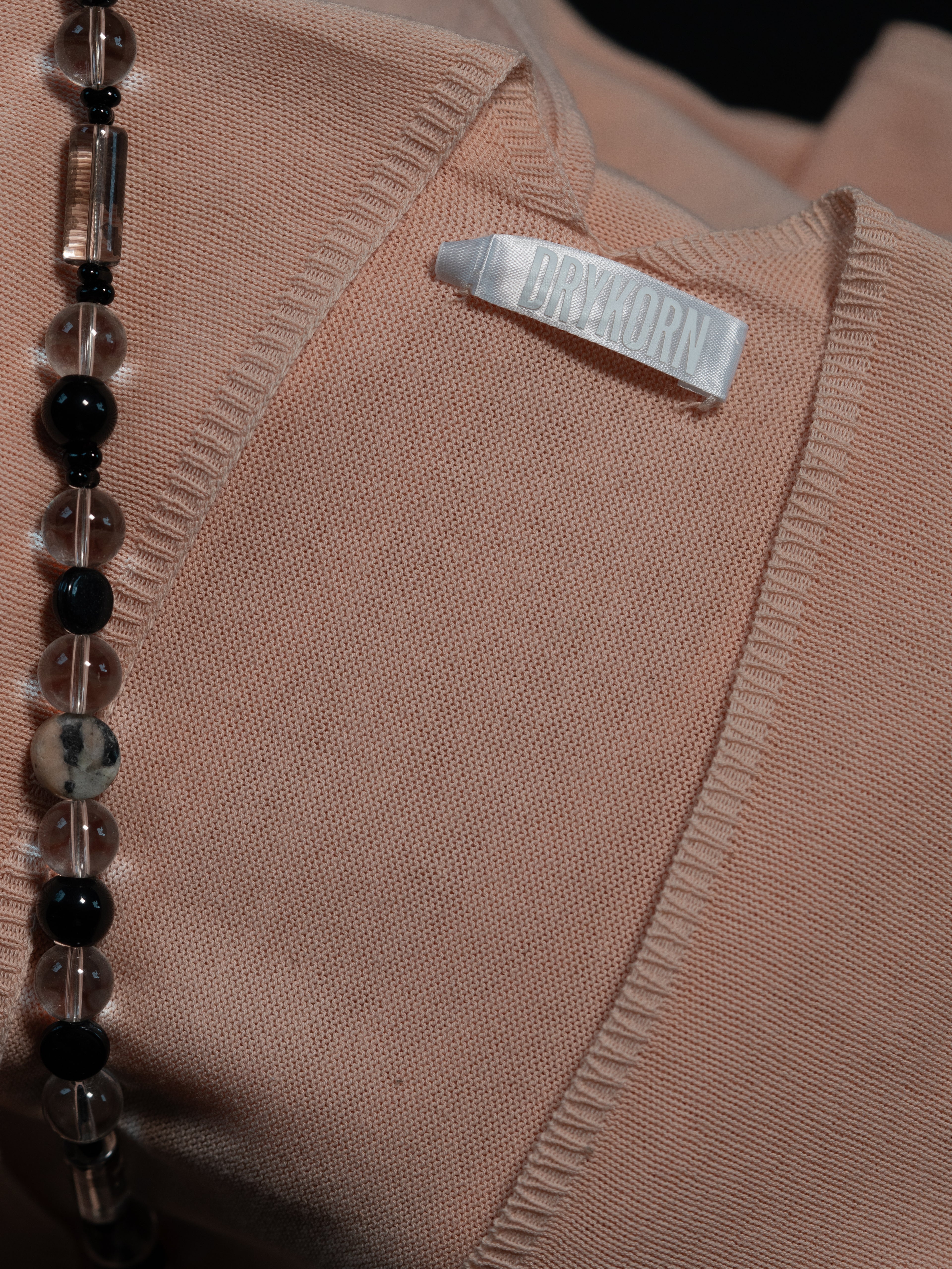 DRYKORN Longpullover in Apricot – schön viel davon