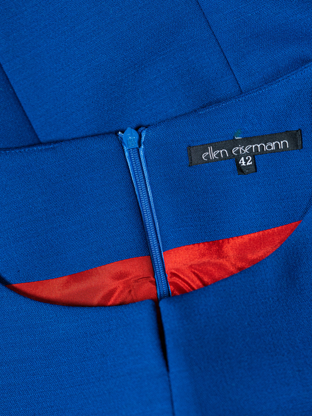 Ellen Eisemann – Elegantes Kleid in Royalblau – Größe 42