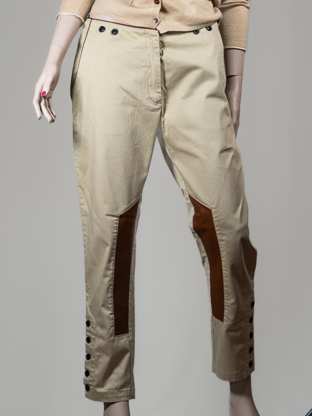 Luis Trenker Damen Hose – Größe 46 – Beige