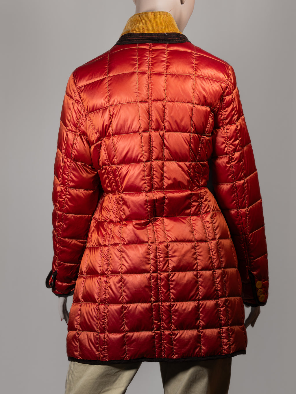 White Label Steppmantel – Größe 42 – Orange