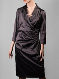 René Lezard Kleid – Größe 42 – Grau