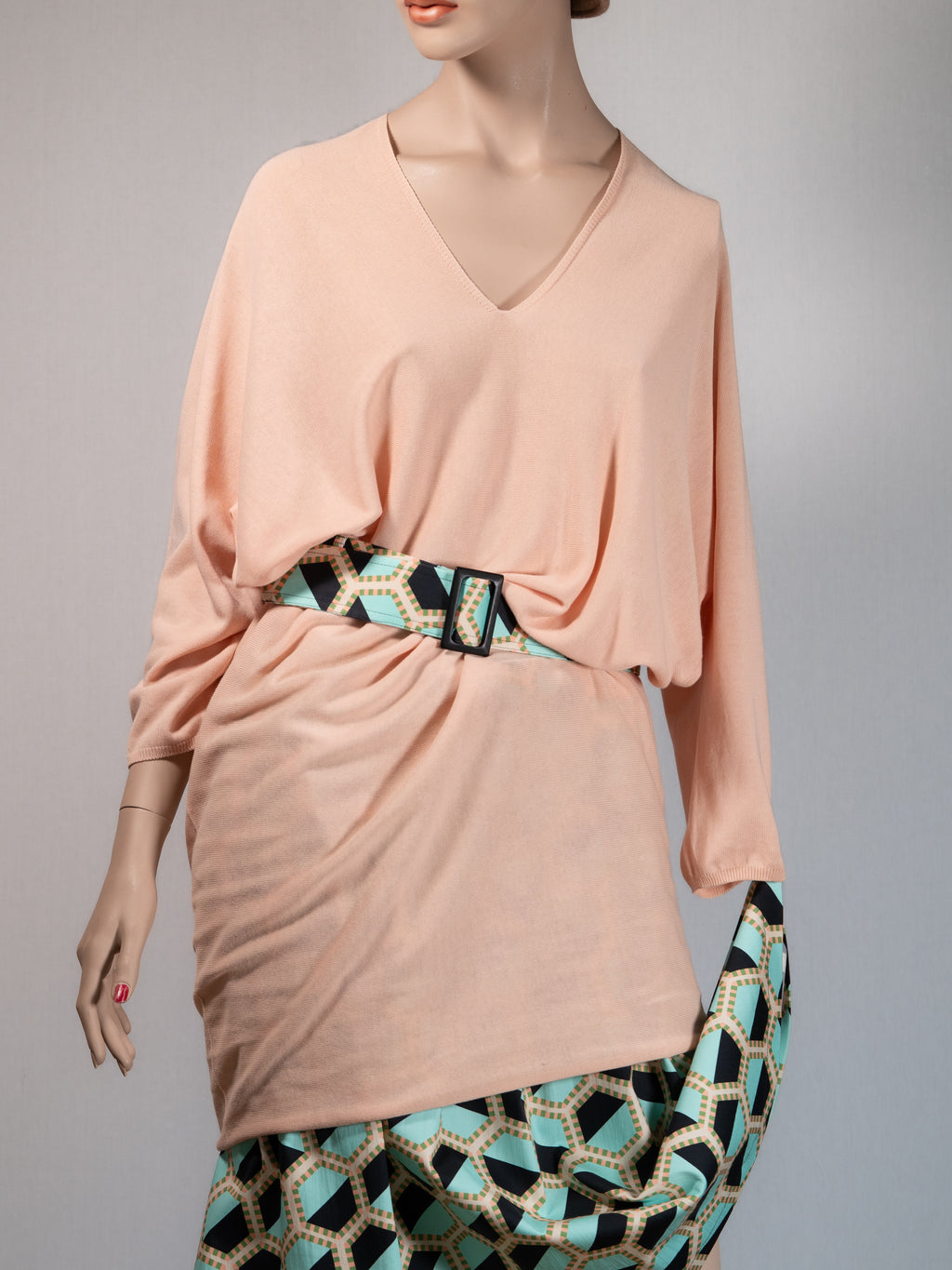 DRYKORN Longpullover in Apricot – schön viel davon