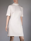 KARL LAGERFELD Kleid in Creme – Perlen statt Klimbim