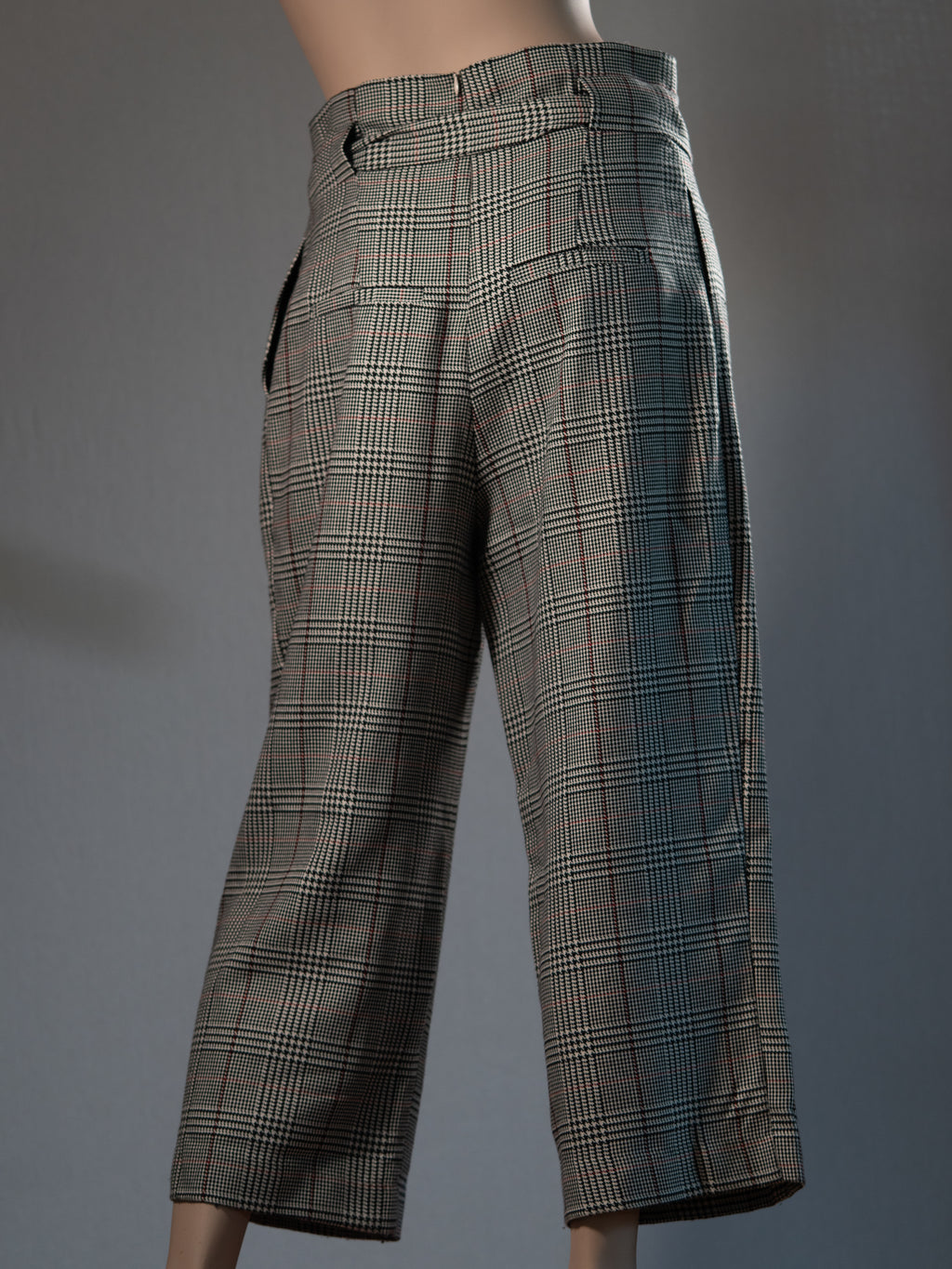 SECOND FEMALE Culotte mit Glencheck – der Schnitt macht den Look