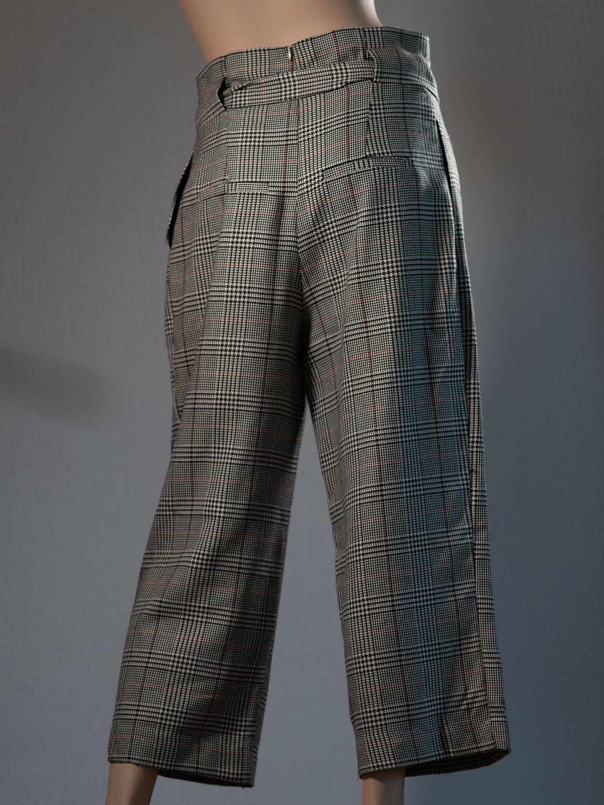 SECOND FEMALE Culotte mit Glencheck – der Schnitt macht den Look