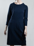 Hindahl + Skudelny Kleid – Dunkelblau – Größe M