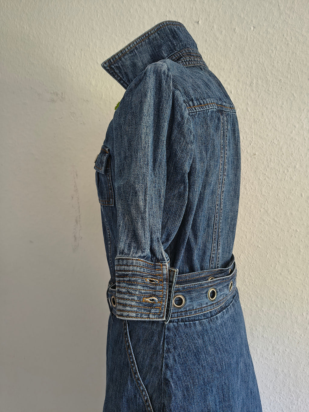 Diane von Furstenberg Wickelkleid – Größe 38 – Denim