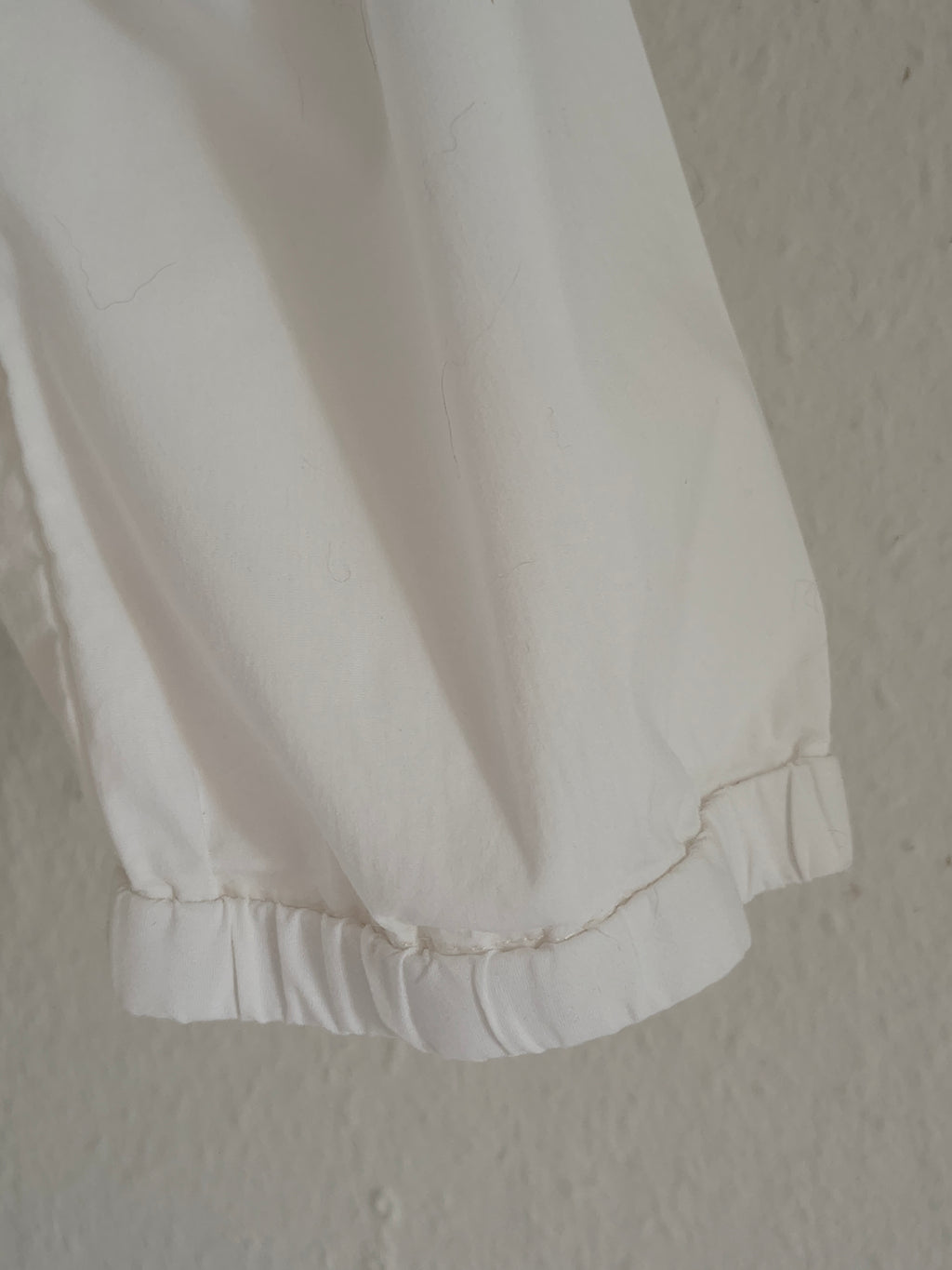 Steffen Schraut Bluse – Größe L – Weiß (Off-Shoulder)