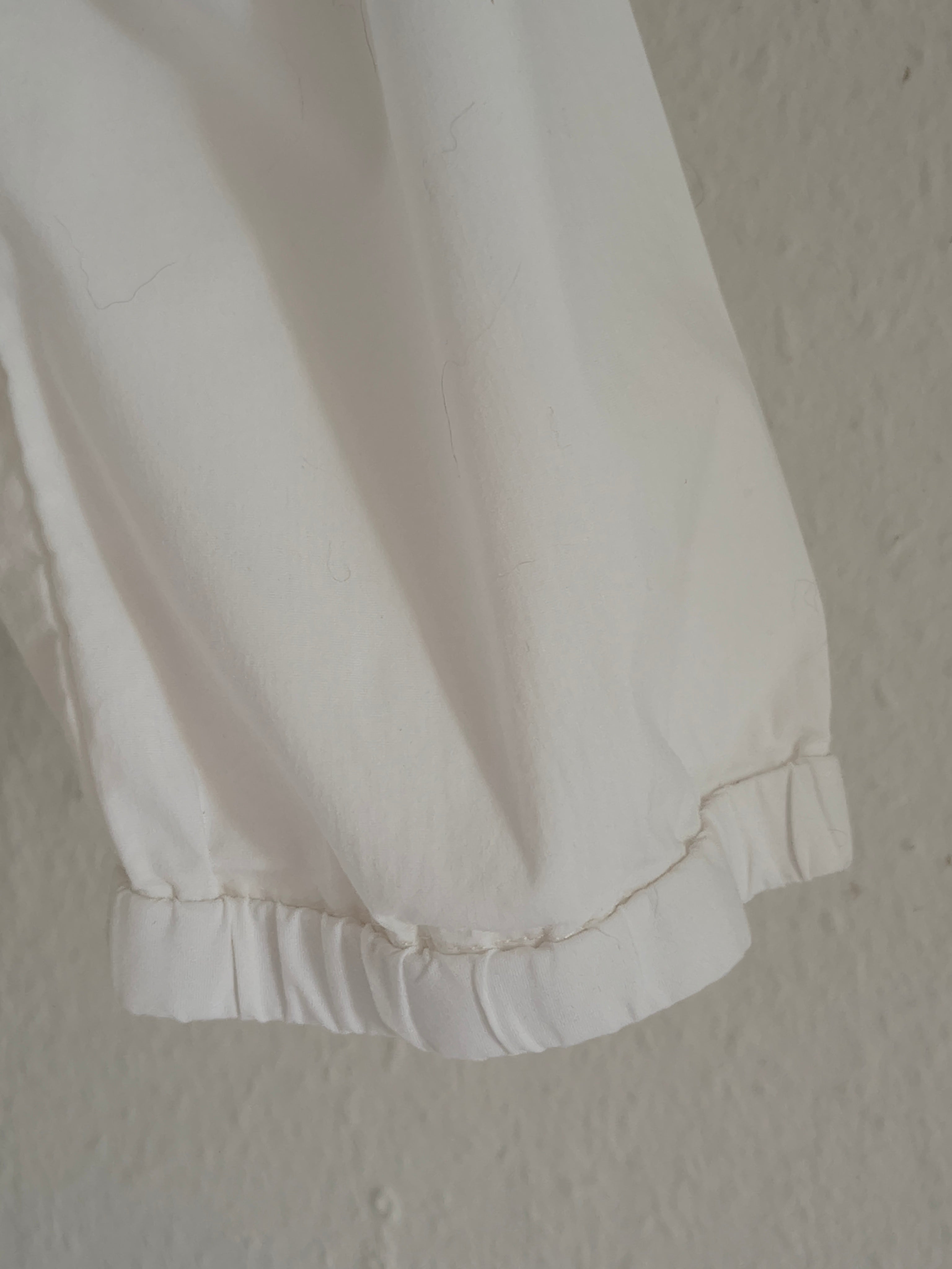 Steffen Schraut Bluse – Größe L – Weiß (Off-Shoulder)