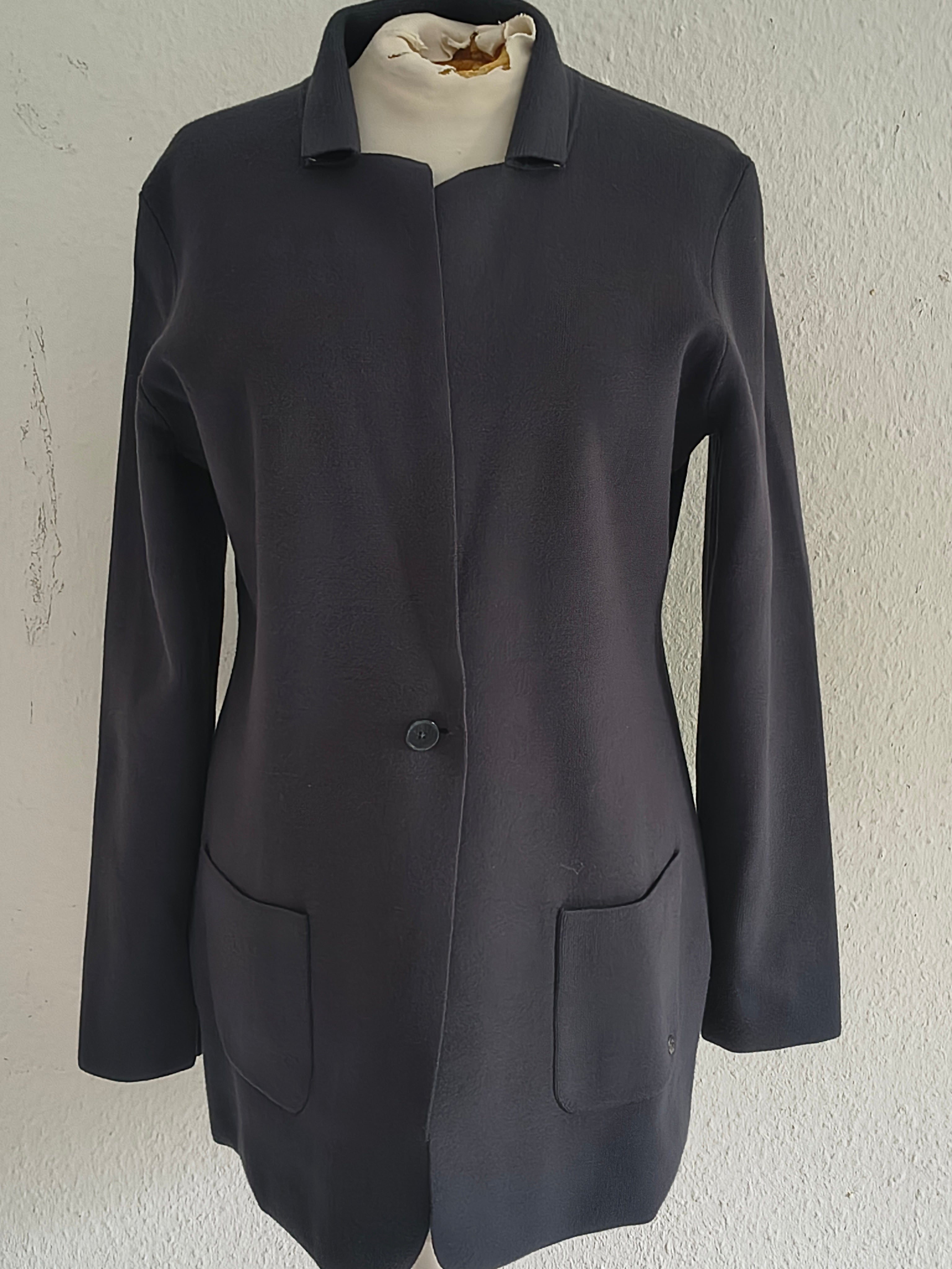 Marc O’Polo Strickjacke – Größe L – Dunkelblau