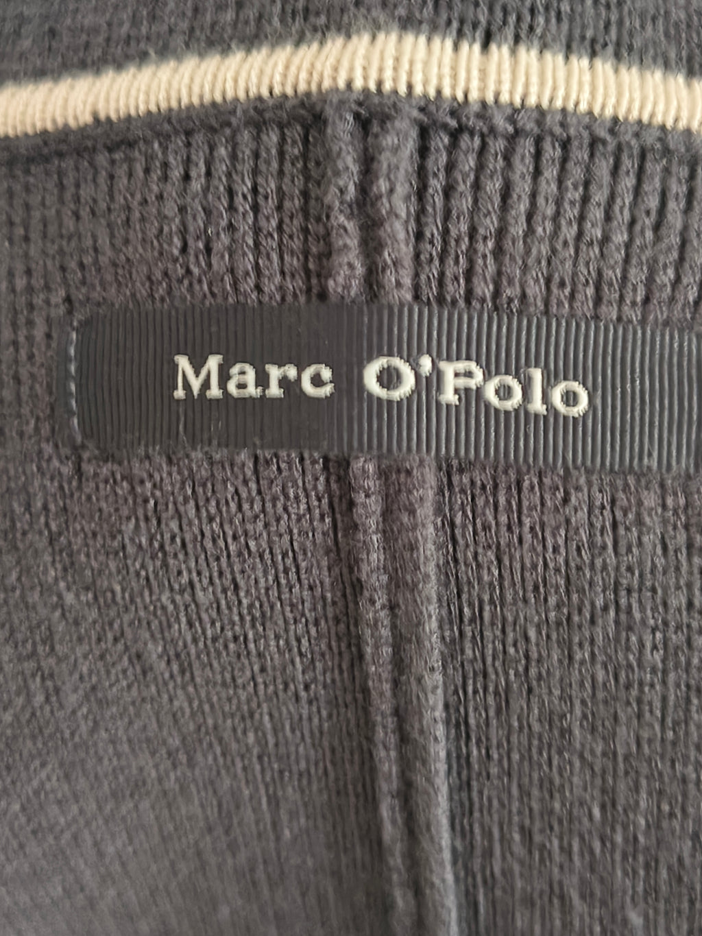 Marc O’Polo Strickjacke – Größe L – Dunkelblau