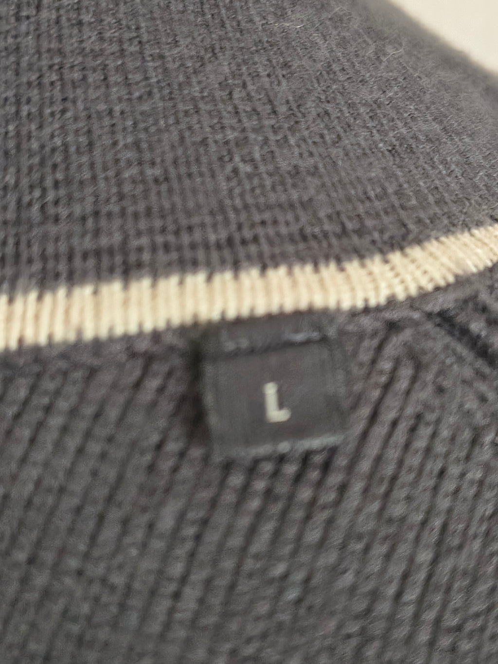Marc O’Polo Strickjacke – Größe L – Dunkelblau